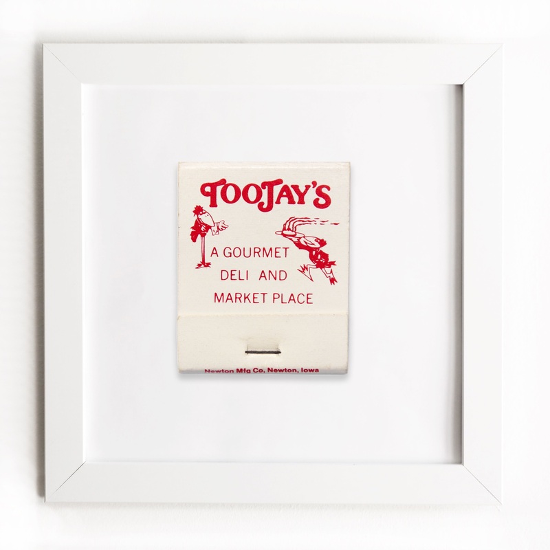 Too Jay’s Deli|White Frame: $135|Black Frame: $135|Burl Frame: $235|Print Only: $39