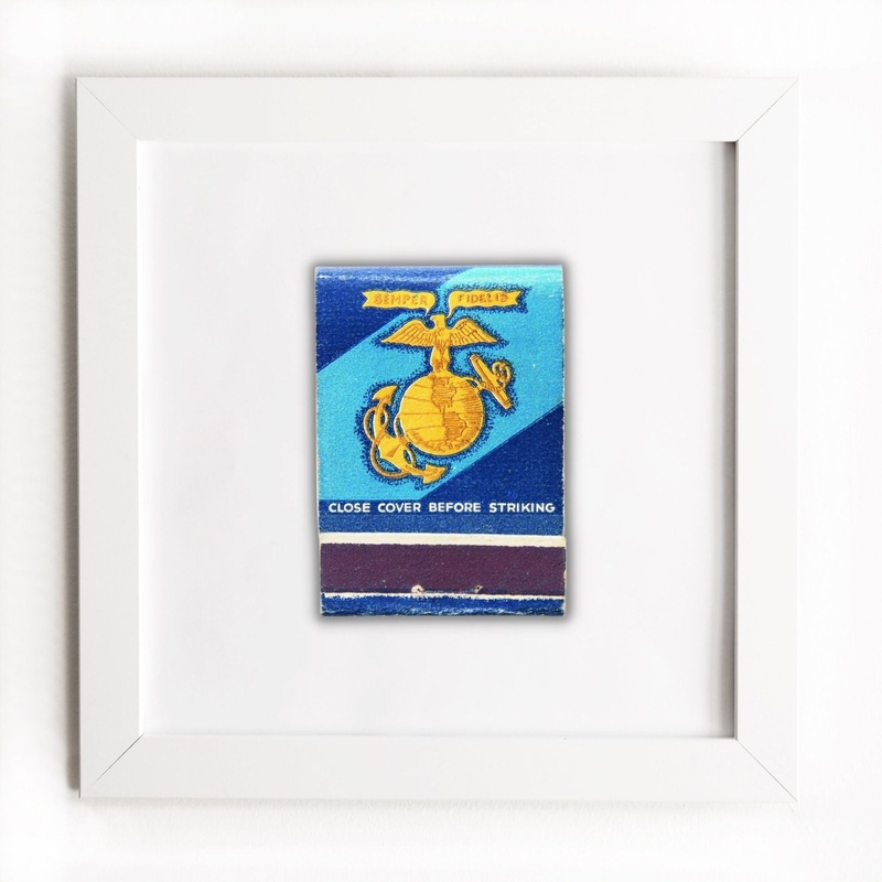 U.S. Marines|White Frame: $135|Black Frame: $135|Burl Frame: $235|Print Only: $39