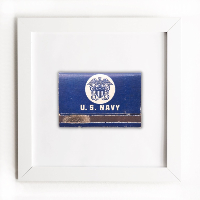 U.S. Navy (Front)|White Frame: $135|Black Frame: $135|Burl Frame: $235|Print Only: $39