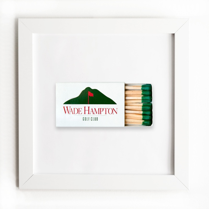 Wade Hampton Golf Club|White Frame: $135|Black Frame: $135|Burl Frame: $235|Print Only: $39