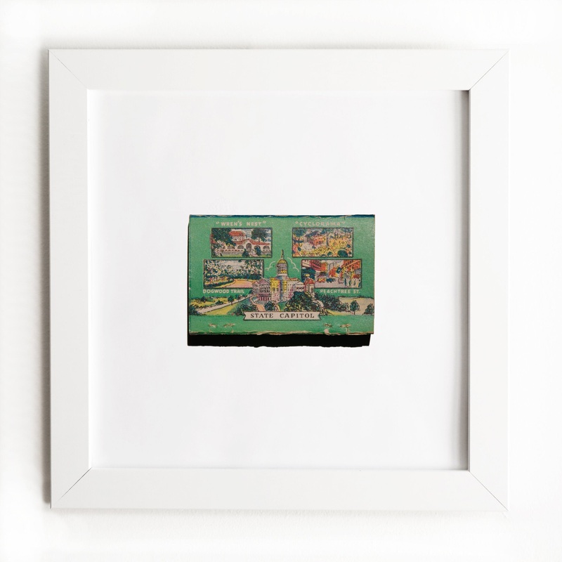 Atlanta (Back)|White Frame: $135|Black Frame: $135|Burl Frame: $235|Print Only: $39
