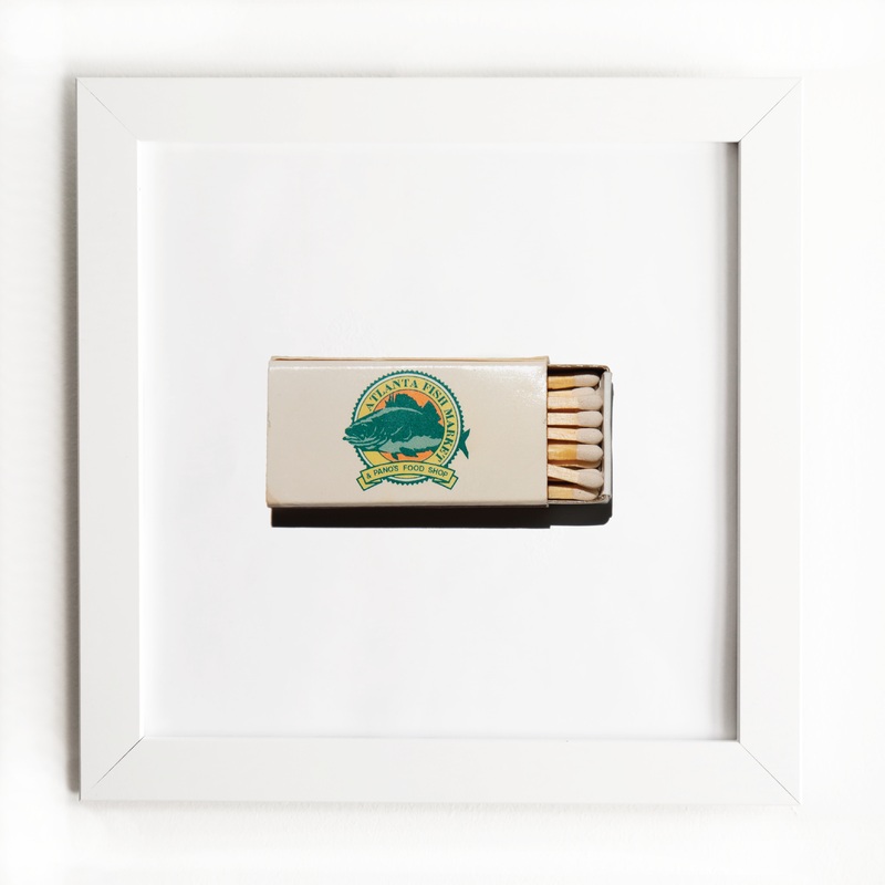 Atlanta Fish Market|Framed Print: $135|Black Frame: $135|Burl Frame:$235|Print Only: $39