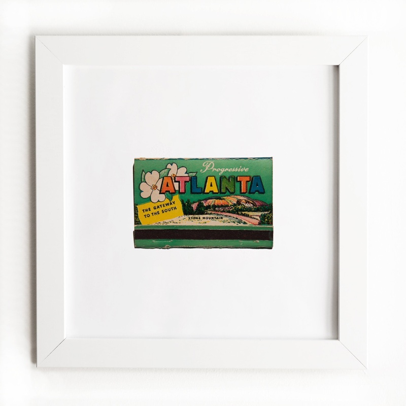 Atlanta (Front)|White Frame: $135|Black Frame: $135|Burl Frame: $235|Print Only: $39
