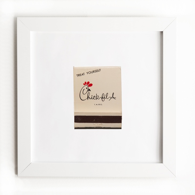 Chick-fil-A|White Frame: $135|Black Frame: $135|Burl Frame: $235|Print Only: $39