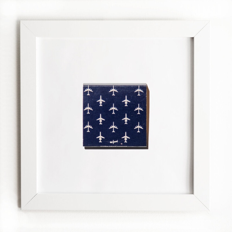 Delta Air Lines (Pattern)|White Frame: $135|Black Frame: $135|Burl Frame: $235|Print Only: $39