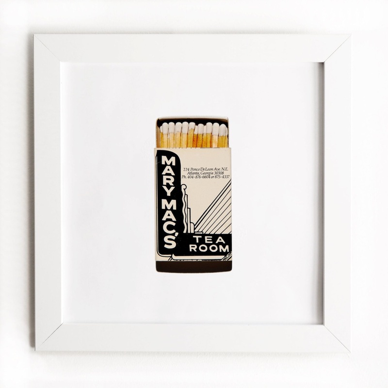 Mary Mac’s Tea Room|White Frame: $135|Black Frame: $135|Burl Frame: $235|Print Only: $39