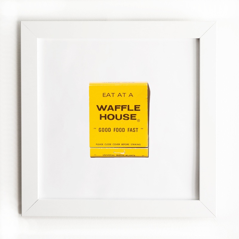 Waffle House|White Frame: $135|Black Frame: $135|Burl Frame: $235|Print Only: $39