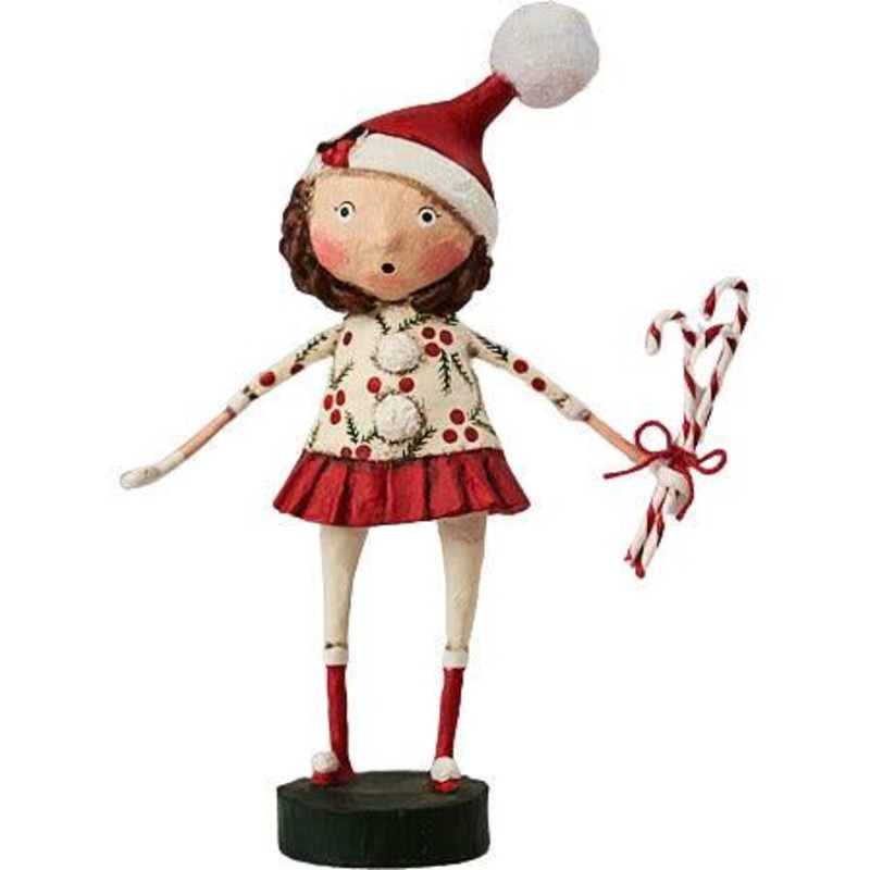 Candie’s Canes Holiday Figurine by Lori Mitchell