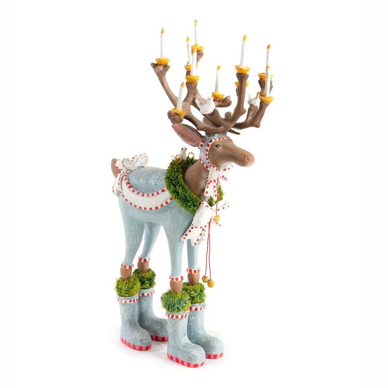 Dash Away Dasher Reindeer Figure by Patience Brewster