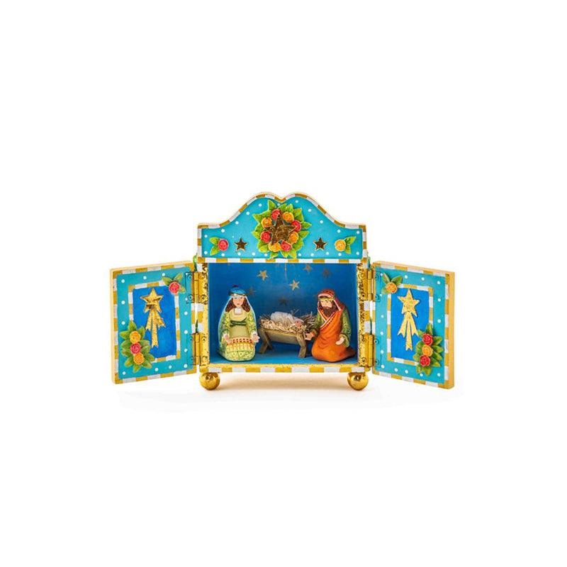 Mini Nativity Retablo by Patience Brewster