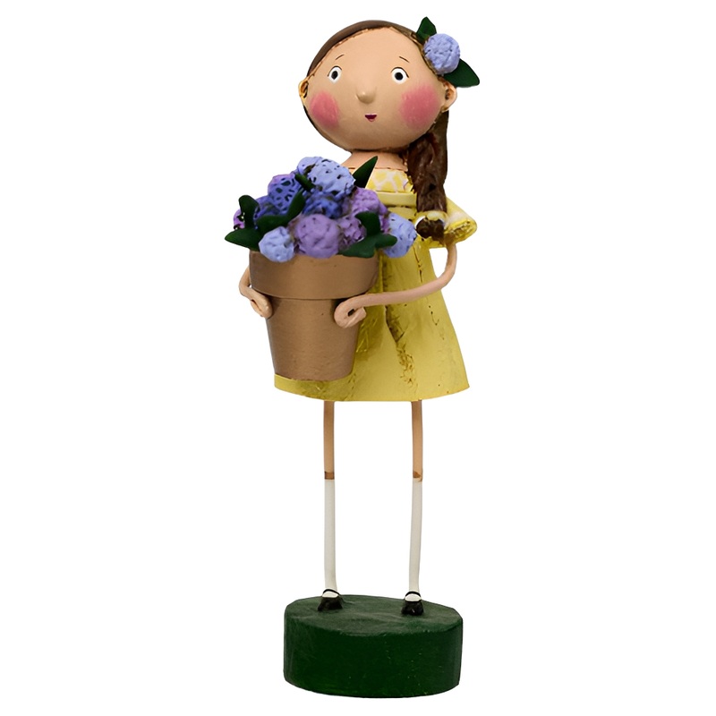 Harriet’s Hydrangeas Figurine by Lori Mitchell