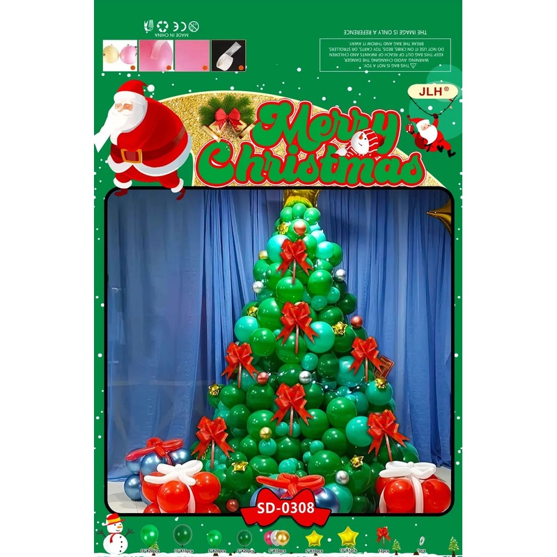 Balloon Arch Set – Evergreen Christmas Tree F07M2-15 SD-0308