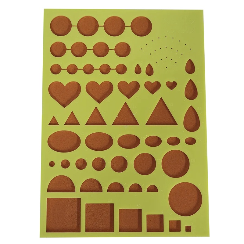 Yellow Quilling Tool Board F07M3-3-yellow