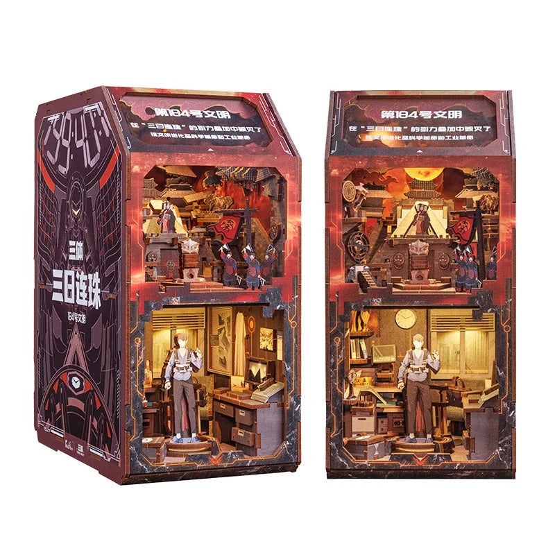 Book Nook Wizardi Miniature – Suns in Conjunction Roombox Kit