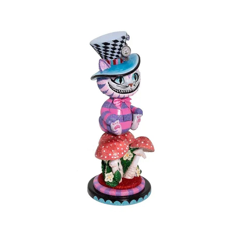 15HOLLYWOOD CHESHIRE CAT NUTCRACKER