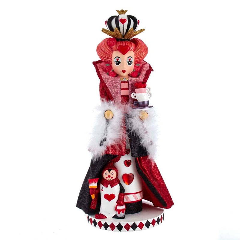 17.5HOLLYWOOD QUEEN OF HEART NUTCRACKER