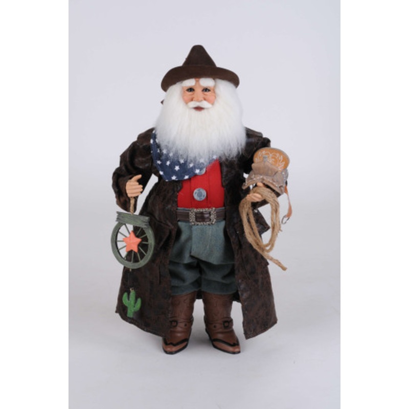 17 Karen Didion Cowboy Santa