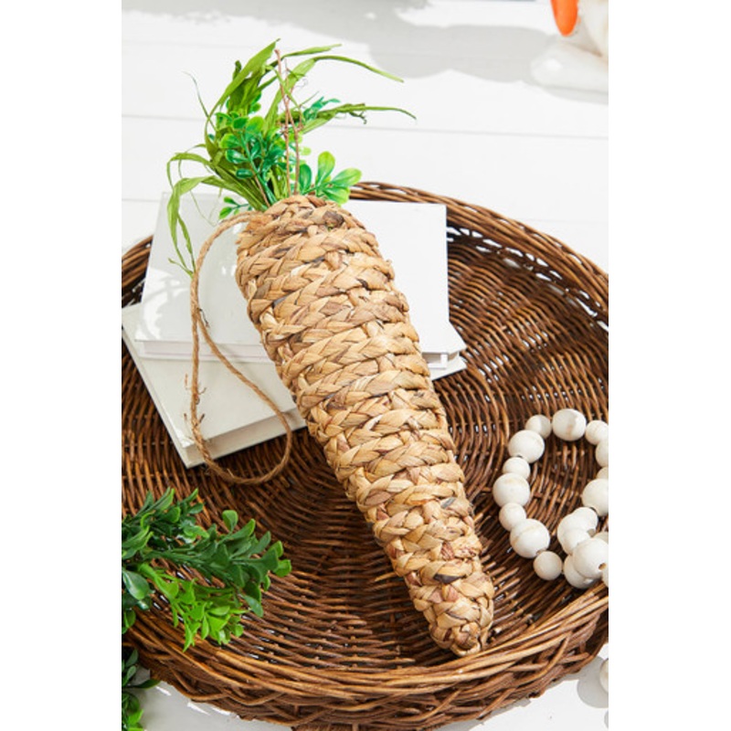 19 Jute Carrot Ornament