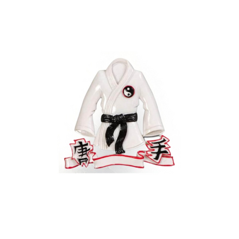 3.5 Karate Jacket Customizable Ornament