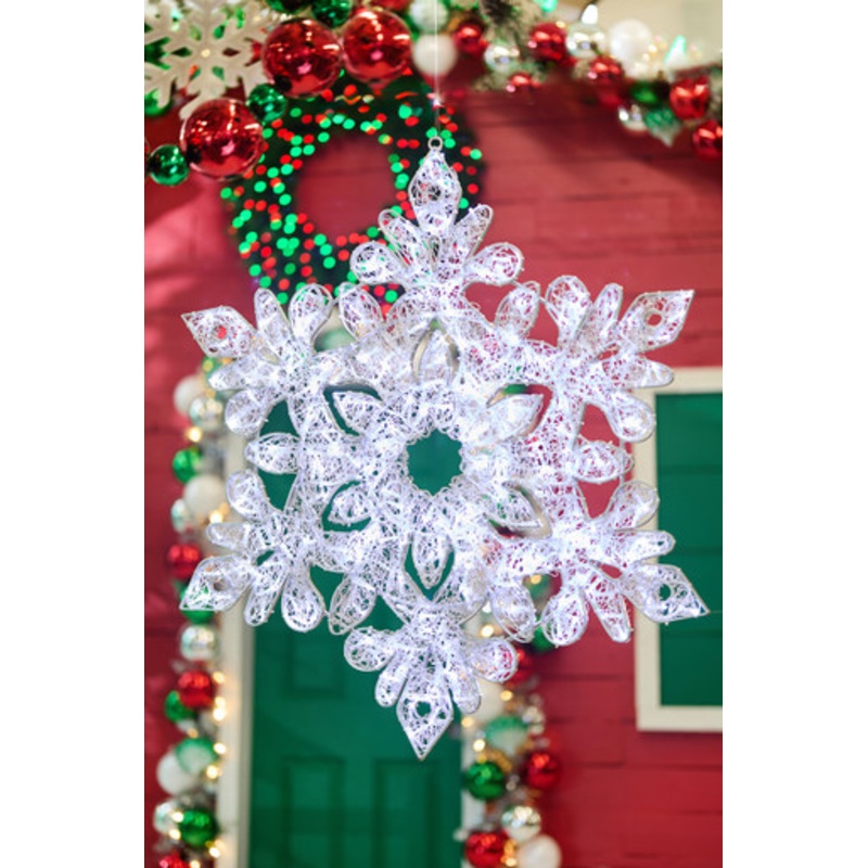 4′ Giant Crystal Snowflake