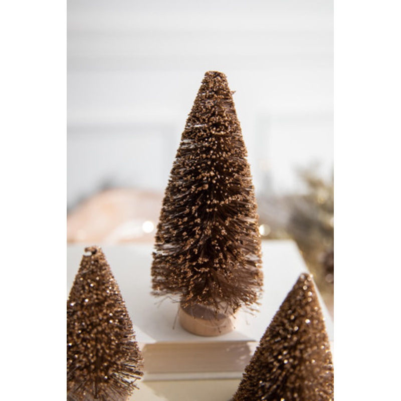 6 Champagne Bottle Brush Tree