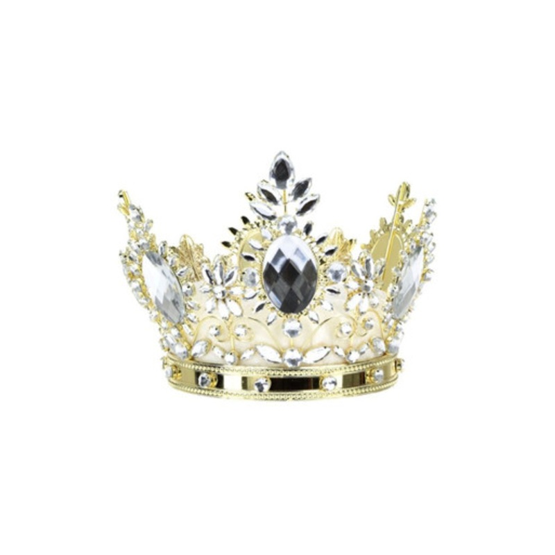 7.5 Jeweled Queen Crown, White – Mark Roberts