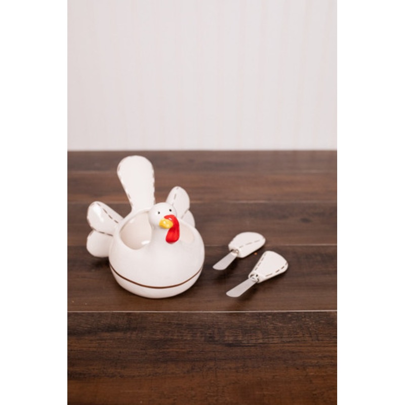Ceramic Turkey Bowl