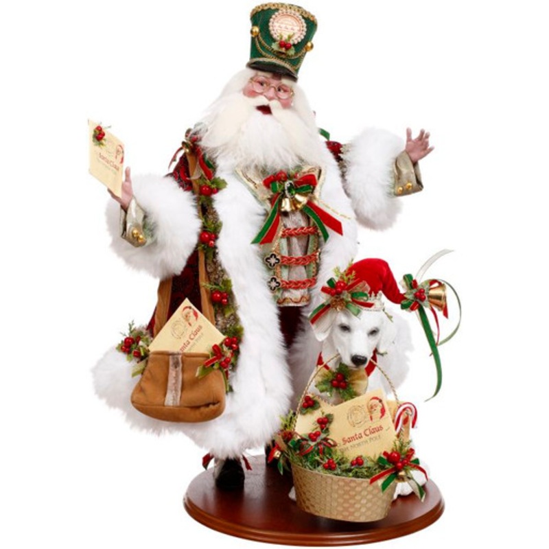 26 Mark Roberts Santa’s Mail Call with Dog