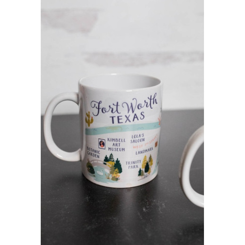 Fort Worth Texas Ceramic Mug