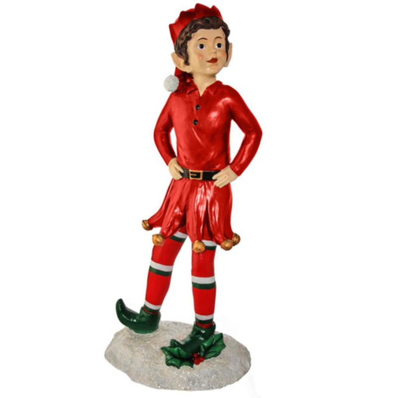 54 Resin Elf with Hands on Hip