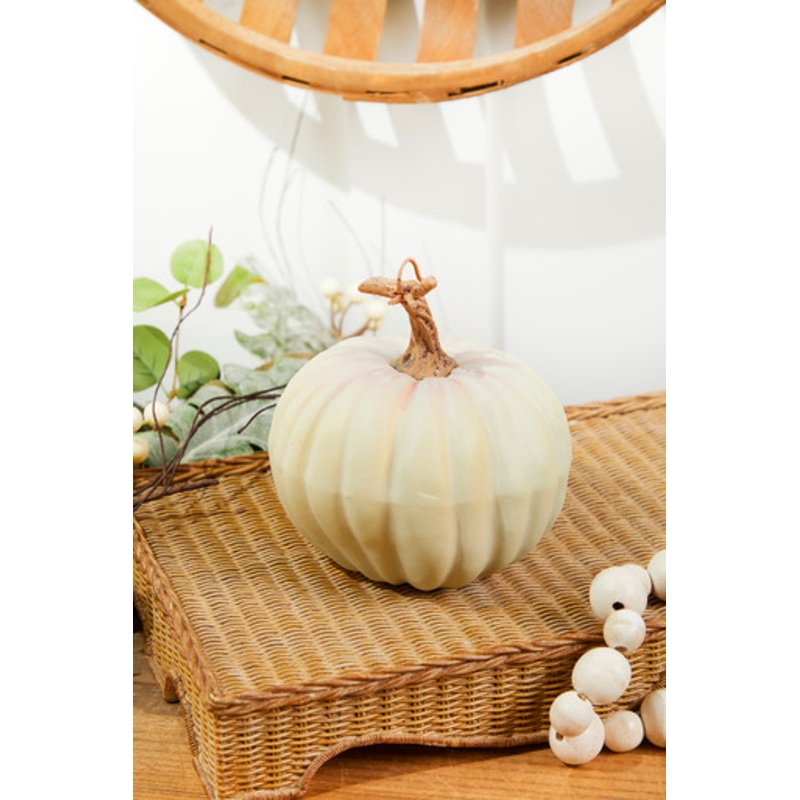 6 Light Green Harvest Vine Pumpkin
