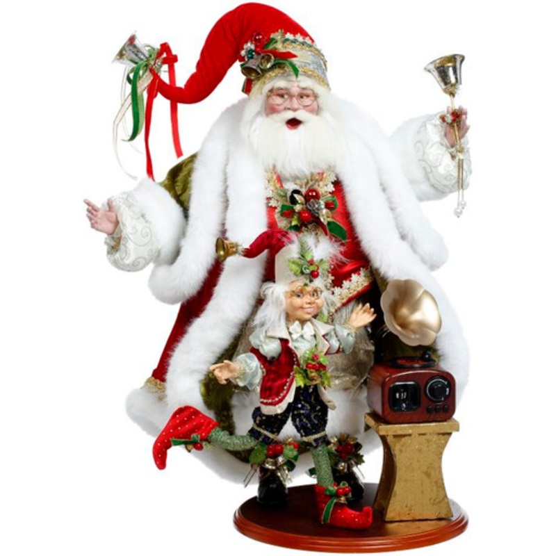 23 Santa and Elf Playing Records – Mark Roberts