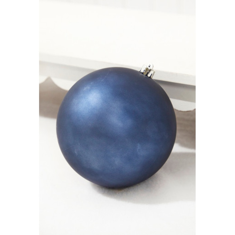 5.5 Matte Night Blue Shatterproof Ornament