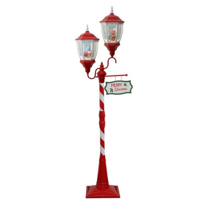 6.5′ Gingerbread Double Lamp – Mark Roberts