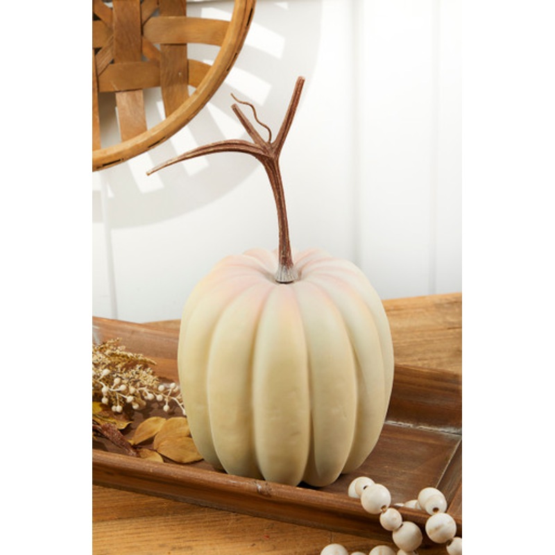 7.5 x 7.5 Latex Harvest Pumpkin with Vine