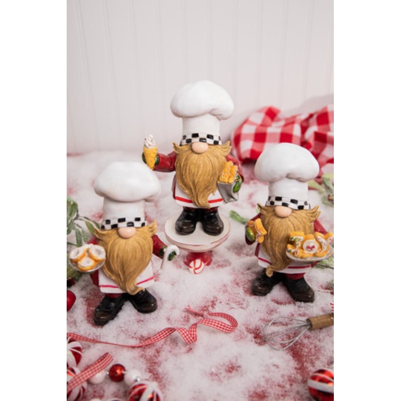 8.5 Resin Chef Gnome Figurine