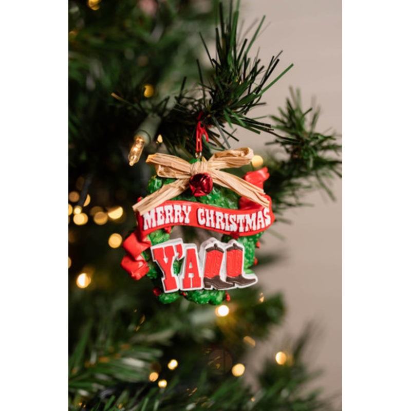 Cowboy Christmas Ornament