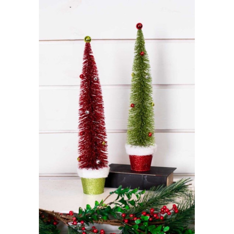 Bottle Brush Very Merry Tree