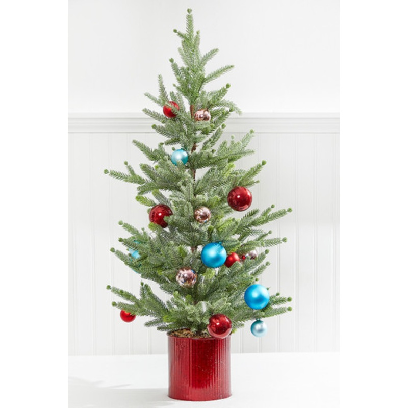 36 Potted Tree with Ball Ornament