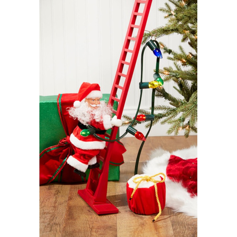 40 Mr. Christmas Super Climbing Santa