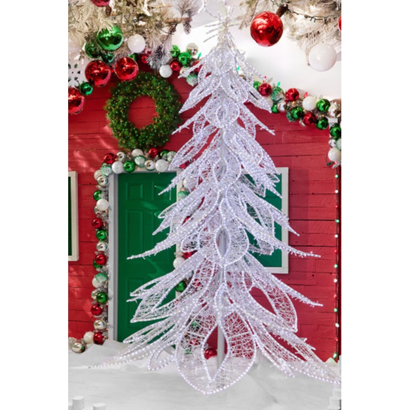 12′ LED Christmas Tree – Warm/Cool White