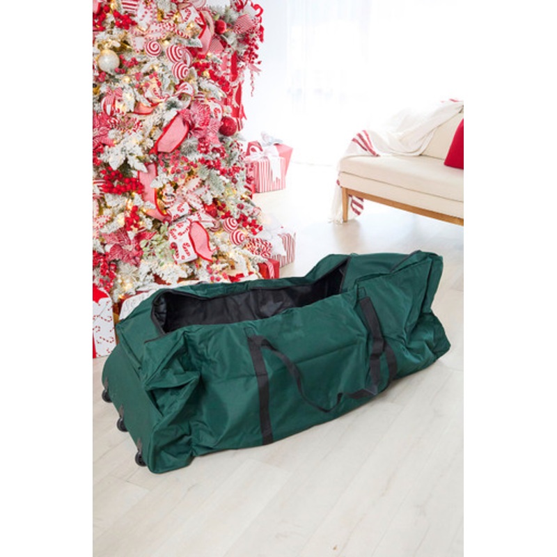 Rolling Christmas Tree Storage Bag – Green