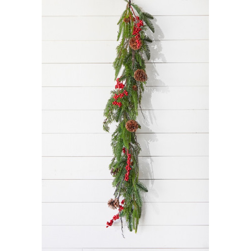 48 Pine Juniper Berry Garland