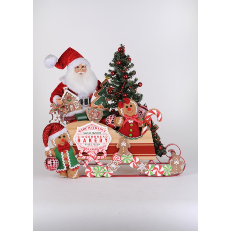 Lighted Gingerbread Bakery