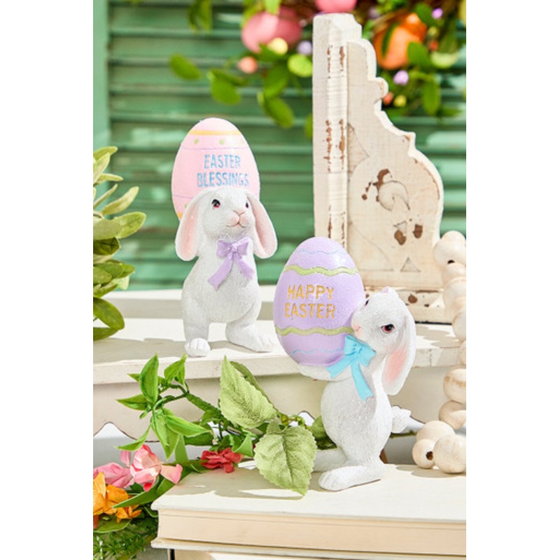 6 Easter Bunny with Egg