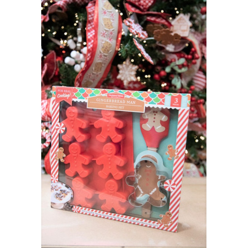 Gingerbread Man Baking Set
