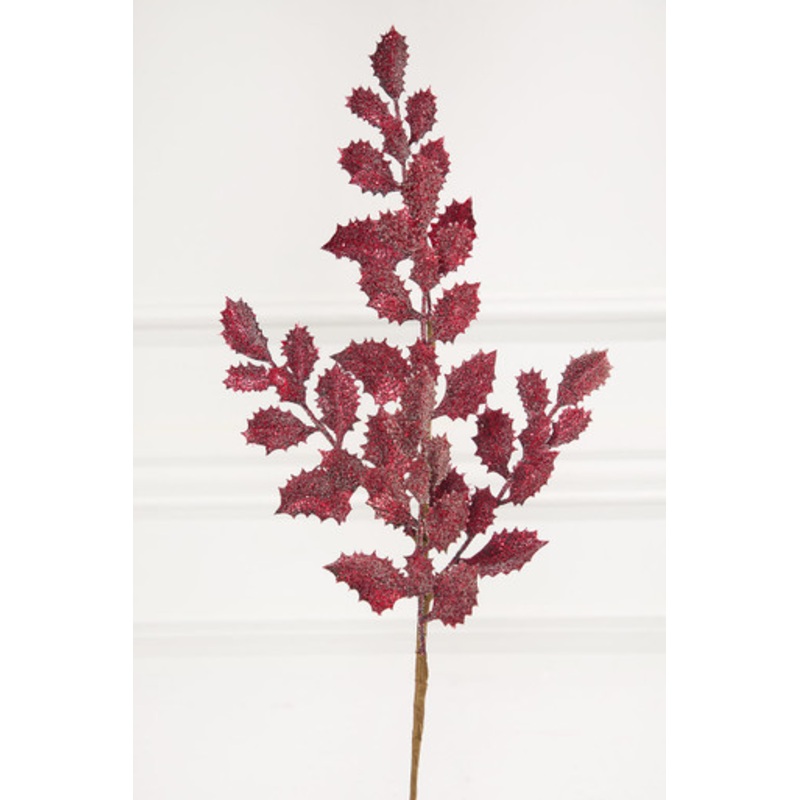 23 Burgundy Shimmer Metallic Holly