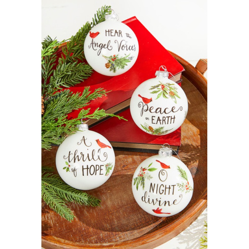 4 Cardinal Chorus Ornament