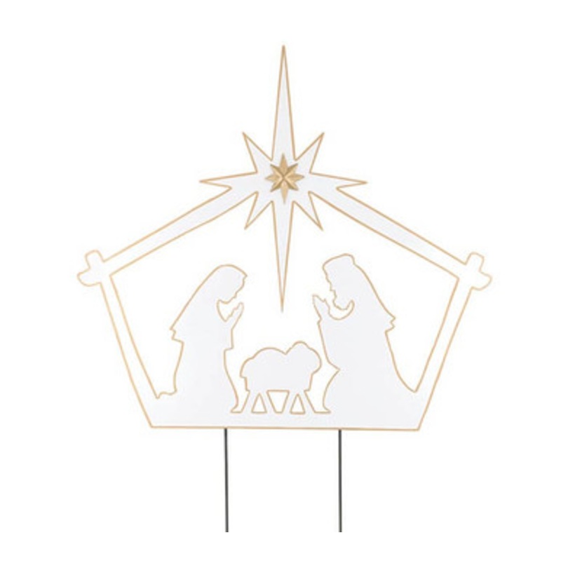 Nativity Yard Stake