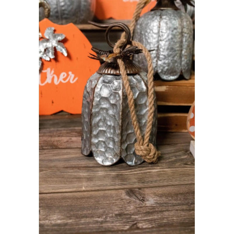 8 Metal Pumpkin Bell